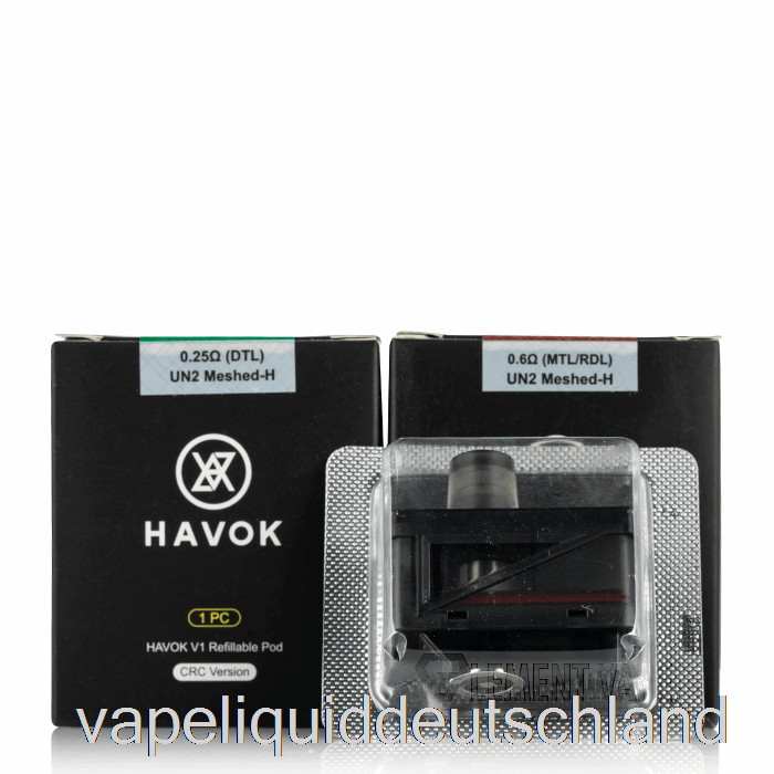 Uwell Havok Ersatz-Pods [0,25] 4 Ml Havok Pods Vape Deutschland